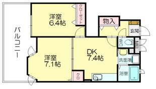 プロスペールコナンAの物件間取画像